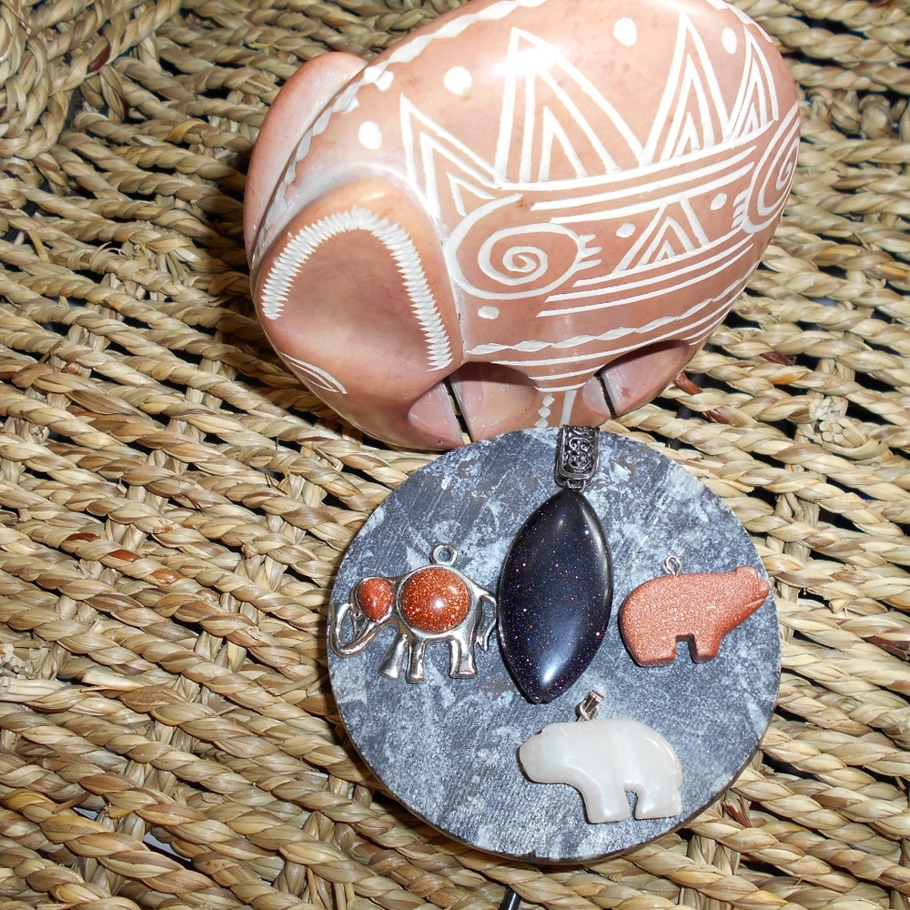 Rock necklaces from the Black Hills